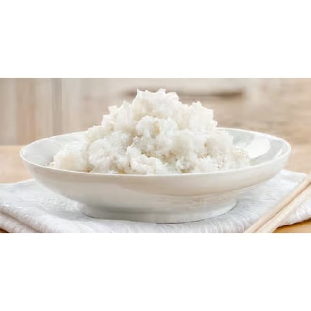 Steamed Rice.