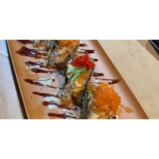 Sushi Topping Taco Sushi.