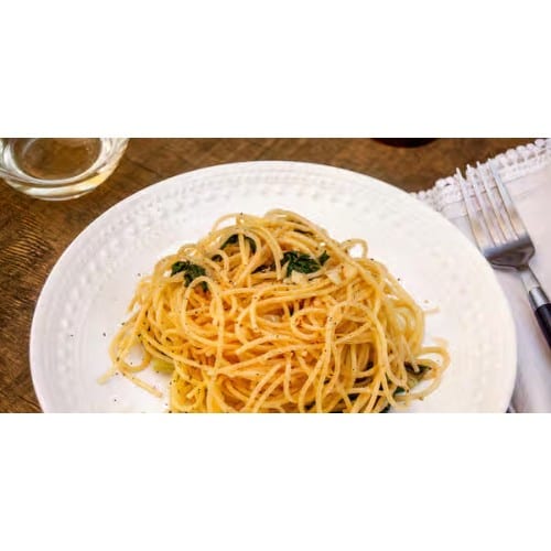 Garlic Pasta.
