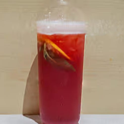 Strawberry Fruit Tea.