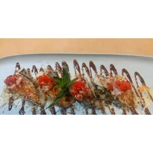 Snow Crab Taco Sushi.