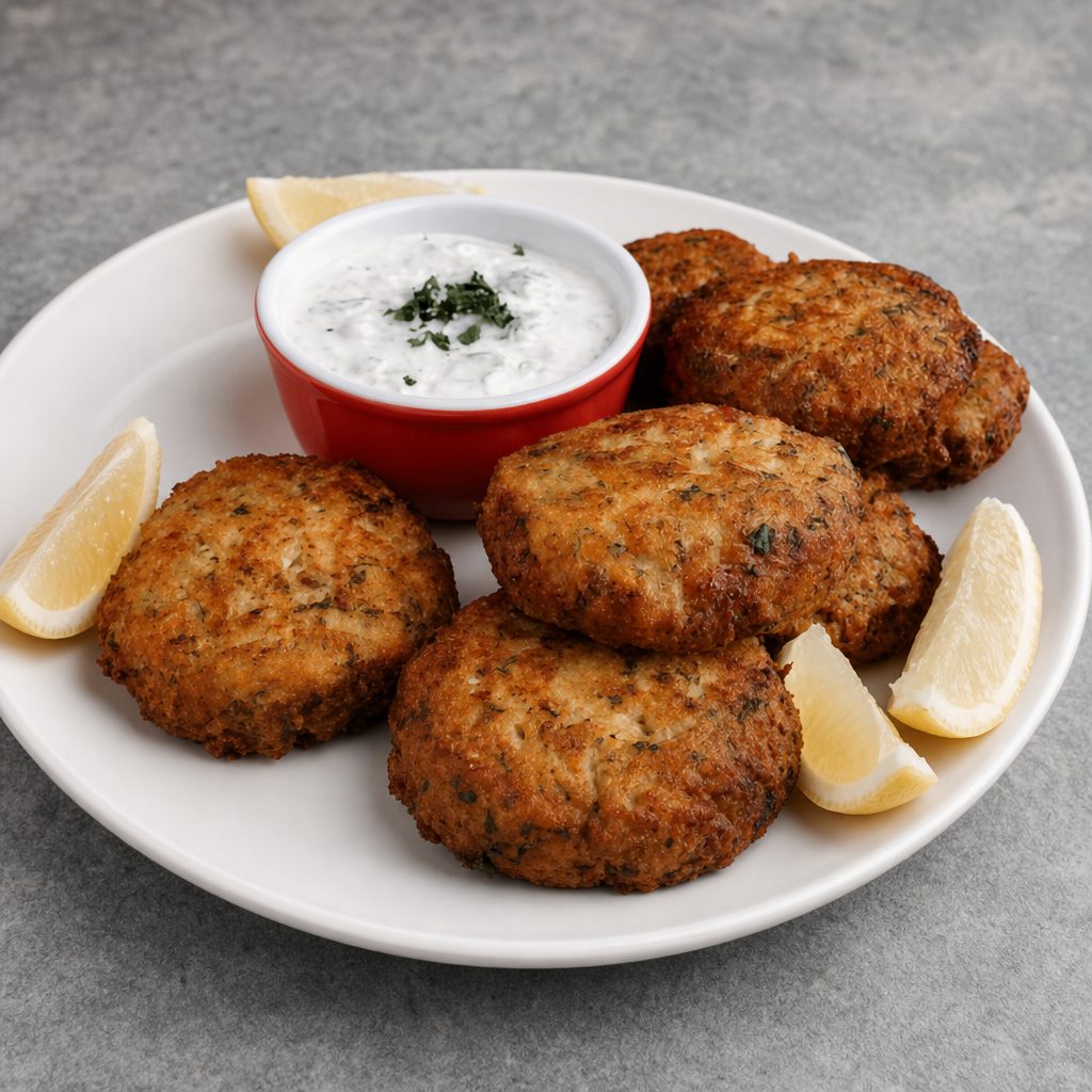 Crab Cakes.