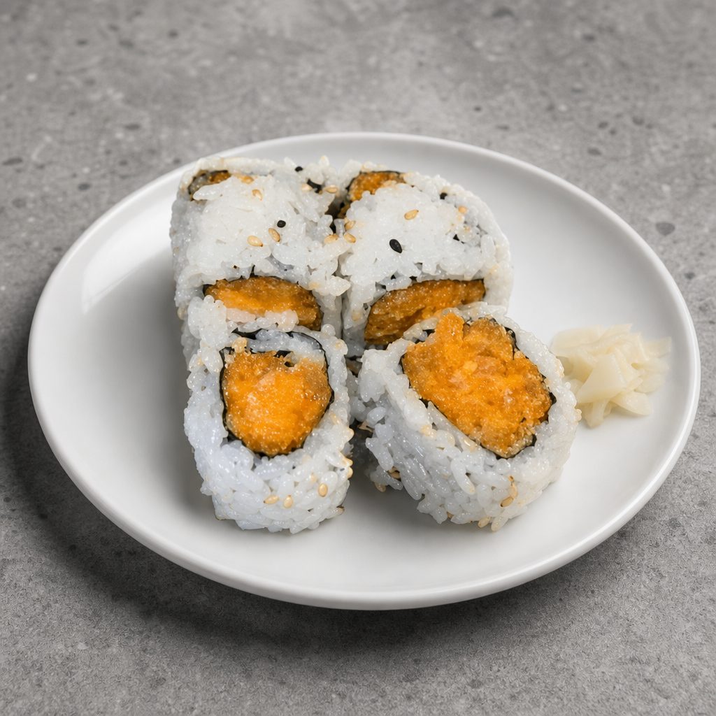 Spicy Salmon Roll.