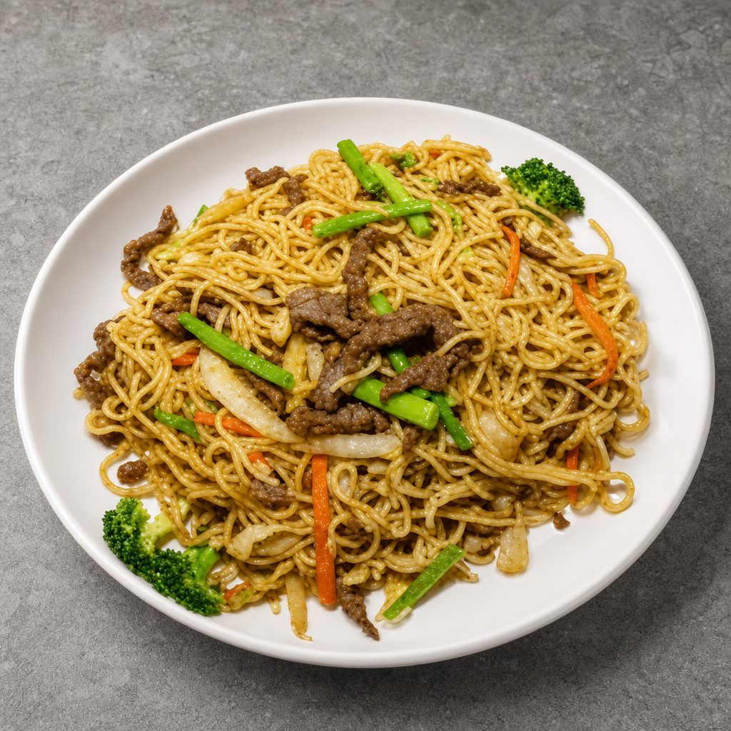 Beef Yakisoba.