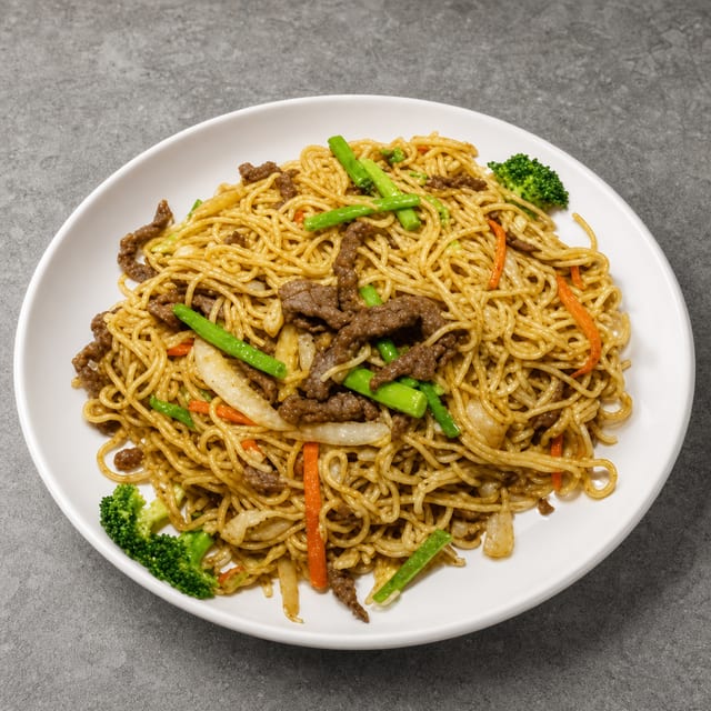 Beef Yakisoba.