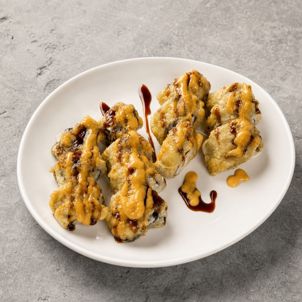 Kani and Cream Cheese Roll.