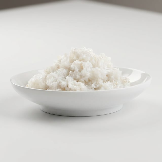 Steamed Rice.