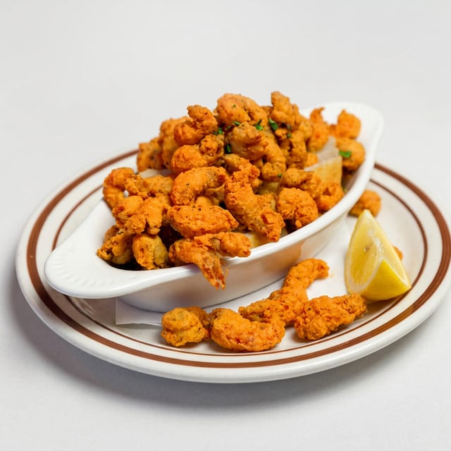 Fried Cajun Crawfish.