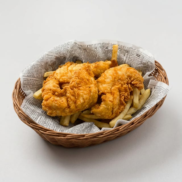 Chicken Tender Basket.