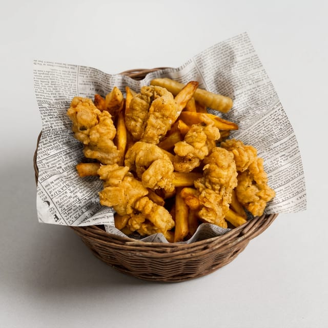 Oyster Basket.