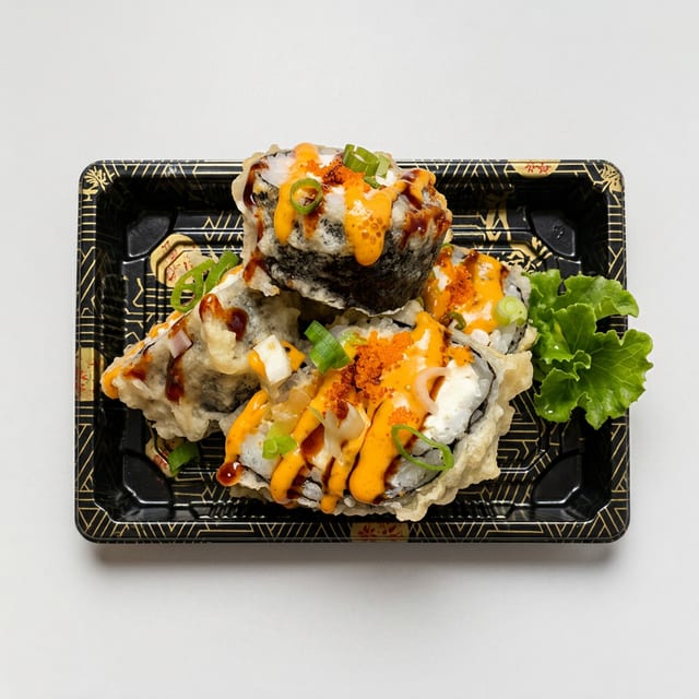 Fried Philadelphia Roll.